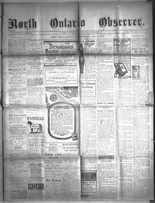 North Ontario Observer (Port Perry), 12 Feb 1914