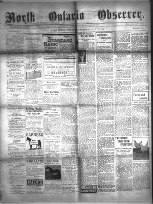 North Ontario Observer (Port Perry), 21 Jan 1915