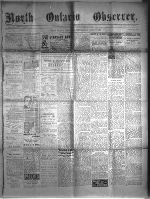 North Ontario Observer (Port Perry), 7 Sep 1916