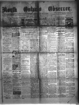 North Ontario Observer (Port Perry), 7 Dec 1916