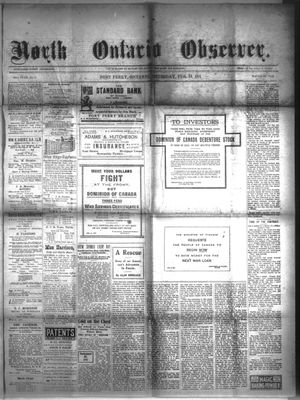 North Ontario Observer (Port Perry), 22 Feb 1917