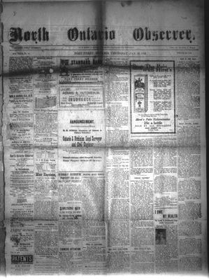 North Ontario Observer (Port Perry), 10 Jan 1918