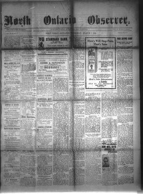 North Ontario Observer (Port Perry), 7 Mar 1918