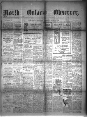 North Ontario Observer (Port Perry), 18 Apr 1918