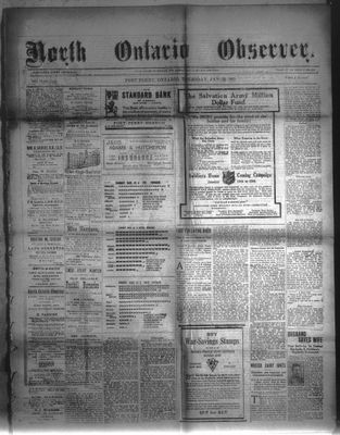 North Ontario Observer (Port Perry), 23 Jan 1919