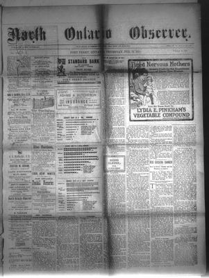 North Ontario Observer (Port Perry), 13 Feb 1919