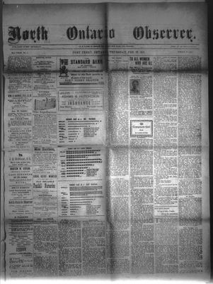 North Ontario Observer (Port Perry), 20 Feb 1919