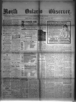 North Ontario Observer (Port Perry), 13 Mar 1919