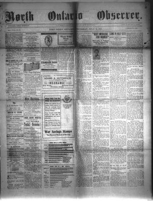 North Ontario Observer (Port Perry), 10 Jul 1919