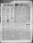 Ontario Observer (Port Perry), 18 Jul 1861