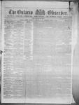 Ontario Observer (Port Perry), 11 Sep 1862