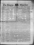 Ontario Observer (Port Perry), 9 Oct 1862