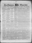 Ontario Observer (Port Perry), 13 Nov 1862