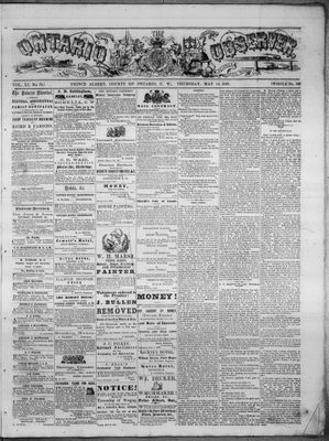 Ontario Observer (Port Perry), 14 May 1868