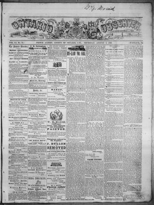 Ontario Observer (Port Perry), 6 Aug 1868