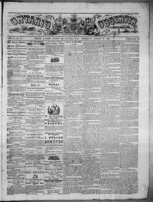 Ontario Observer (Port Perry), 27 Aug 1868