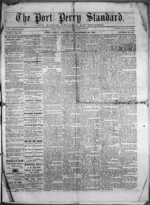 Port Perry Standard, 20 Dec 1866