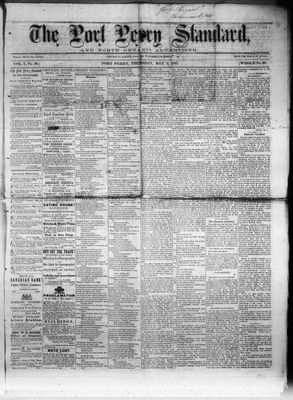 Port Perry Standard, 2 May 1867