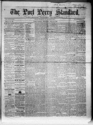 Port Perry Standard, 16 May 1867