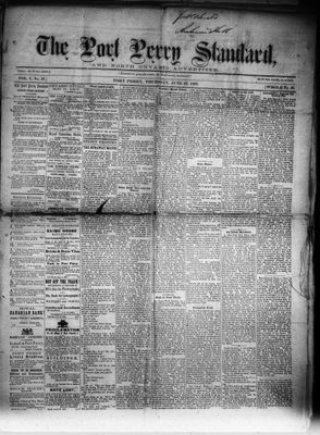 Port Perry Standard, 27 Jun 1867