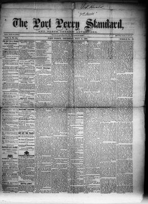 Port Perry Standard, 11 Jul 1867