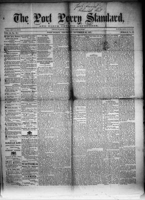 Port Perry Standard, 28 Nov 1867