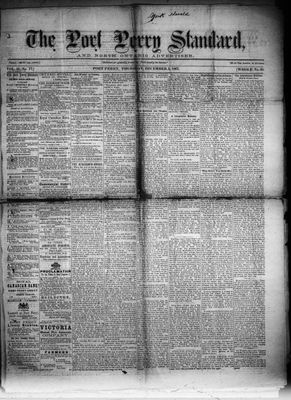 Port Perry Standard, 5 Dec 1867