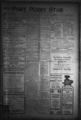 Port Perry Star, 16 Dec 1908