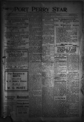 Port Perry Star, 13 Jan 1909