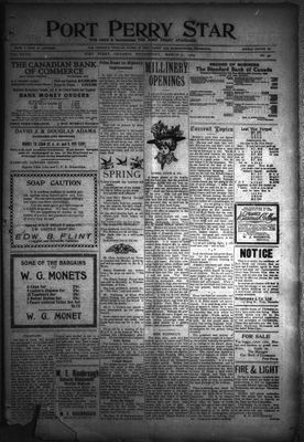 Port Perry Star, 31 Mar 1909