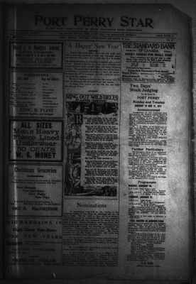 Port Perry Star, 28 Dec 1910