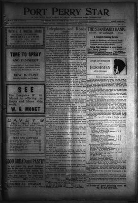 Port Perry Star, 31 May 1911