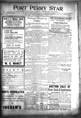 Port Perry Star, 23 Aug 1911