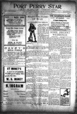 Port Perry Star, 18 Oct 1911