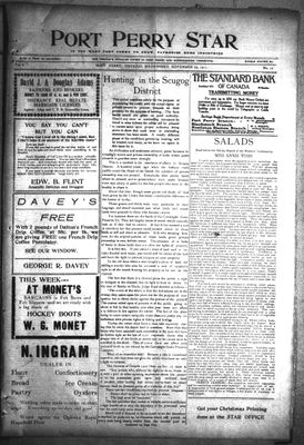 Port Perry Star, 29 Nov 1911