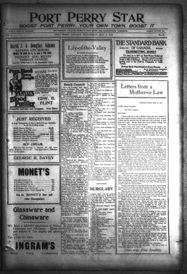 Port Perry Star, 15 May 1912