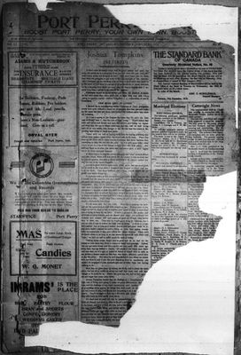 Port Perry Star, 7 Jan 1914