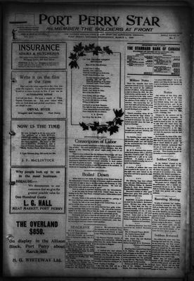 Port Perry Star, 1 Mar 1916