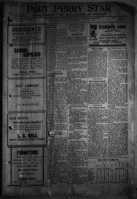 Port Perry Star, 3 Jan 1917