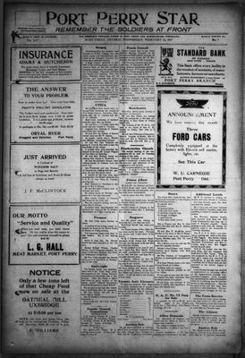 Port Perry Star, 14 Feb 1917