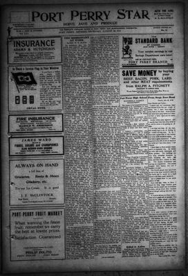 Port Perry Star, 29 Aug 1918