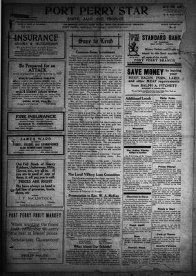 Port Perry Star, 24 Oct 1918