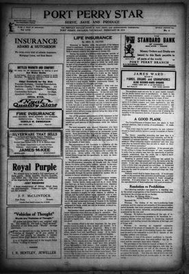 Port Perry Star, 20 Feb 1919