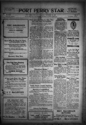 Port Perry Star, 16 Dec 1920