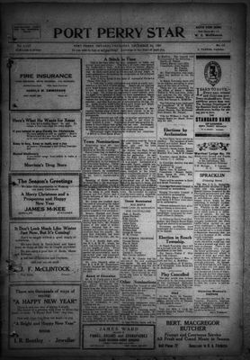 Port Perry Star, 30 Dec 1920