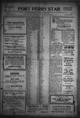 Port Perry Star, 19 May 1921