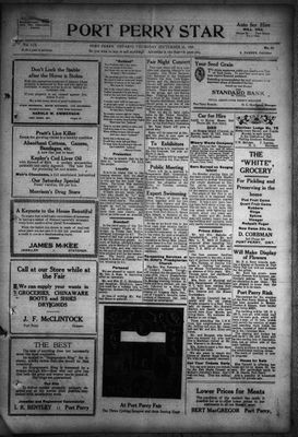 Port Perry Star, 15 Sep 1921