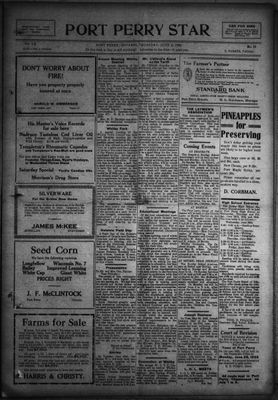 Port Perry Star, 8 Jun 1922