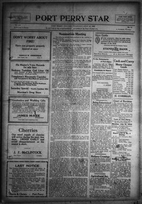 Port Perry Star, 13 Jul 1922