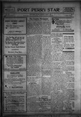 Port Perry Star, 1 Mar 1923